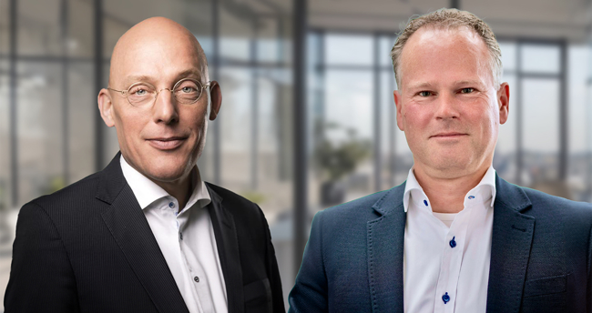 Chris Zegers (links) en Patrick Fransen (rechts)