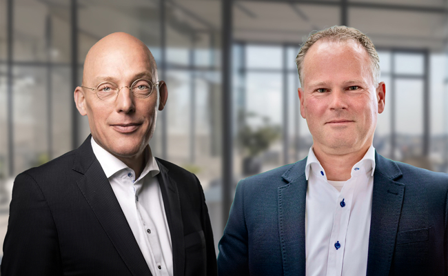 Chris Zegers (links) en Patrick Fransen (rechts)